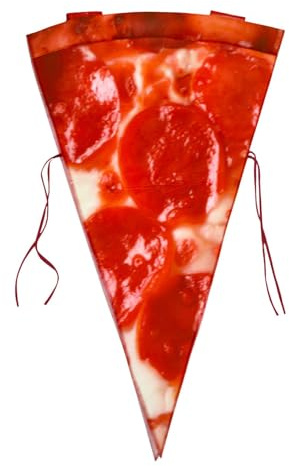 Dickly Pizza Costume Carnival Unique Novelty Easy to Wear Fancy Dress Cosplay Dress up, for Adults
