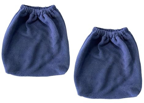 rockible 2 Stück Plüsch Steigbügeltasche, Tragbare Reitwerkzeugtasche, Portable Horse Riding Tool Pouch, Horse Saddle Protector, Reitwerkzeugtasche Weich für Pferde, Eisen, Schoner