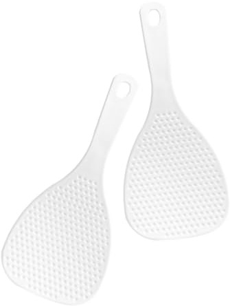 VALICLUD 2pezzi Cucchiaio Per Riso Resistente All Usura Paletta Per Riso Compatta e Riutilizzabile Utensile Cucina Materiale Sintetico Durevole Facil Usare Pulire