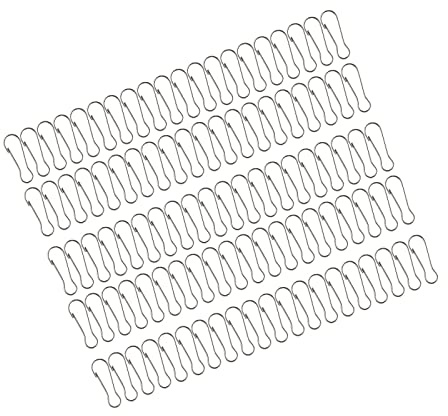 Sharplace 100x Mini Gourd Button Fastening Clip Buttons Gourd Buckle for Home Accessories, 2.2cm