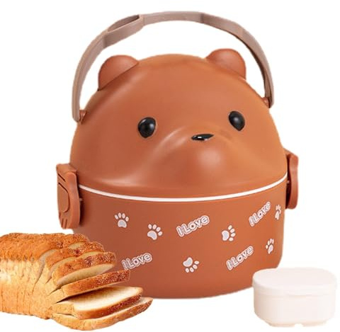 Générique Scatola di per,Lunch Box Per Orso Per Occhiali - Scatola da