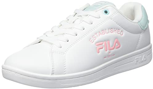FILA Damen Crosscourt 2 NT Logo wmn Sneaker, White Pale Rosette, 40 EU
