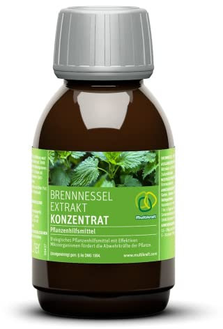 Multikraft Fermentierter Brennnesselextrakt - Natürliche Pflanzenstärkung für Obst, Gemüse & Zierpflanzen, stärkt Zellwände & Blattoberfläche, fruchtiger Geruch - hochwirksam in allen Belangen, 500ml
