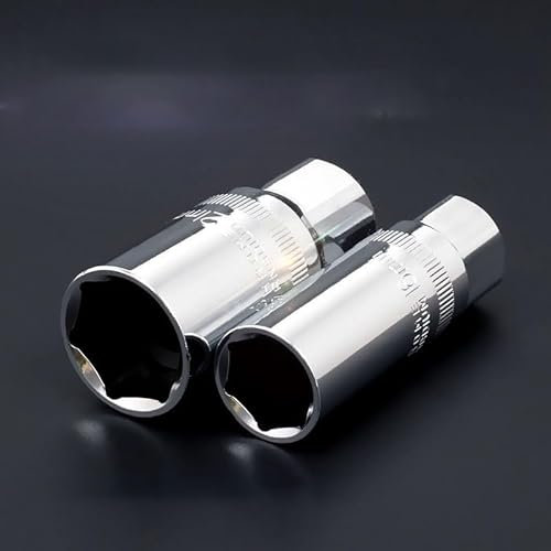 7mm Multi-Sizes Deep 1/4 Square Drive Socket Adapter Set for Impact Drivers, Long Reach Sockets Included, Hand Tools Channel