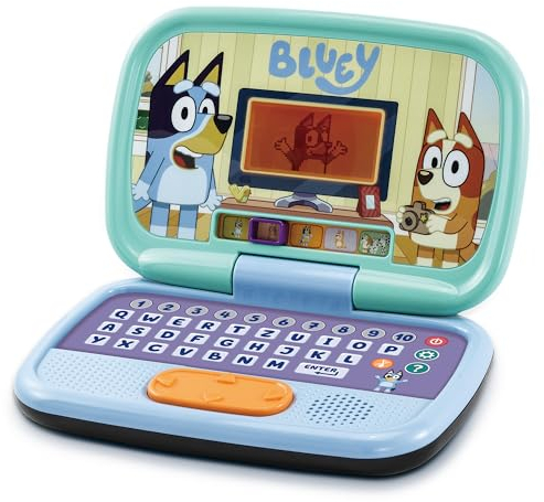 VTech 80-530904 Bluey - Ordenador portátil Educativo Multicolor (Idioma Alemán )