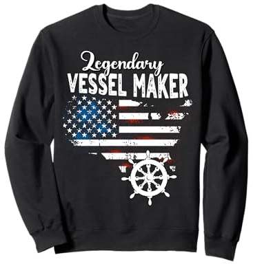 US Flag Vessel Maker Sweatshirt