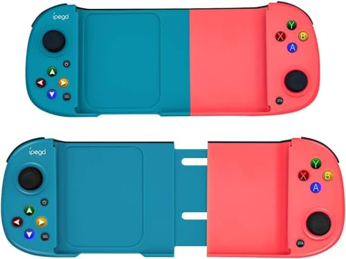Retrogame Ipega PG-9217 Controller Gamepad Bluetooth Telescopico, Compatibile con Android/PC Windows/PS3/Switch NON PER IOS
