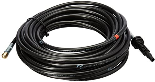 41694-A Kit Limpieza de Tuberías Black+Decker para hidrolimpiadoras (16 m), Negro