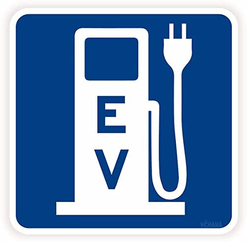 Stop Signs and More Federal Electric Vehicle (EV) Charging Station Sign - 12x12 inch