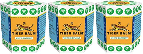 YEPPLO X Tiger Balm Weiß 21 ml Tiger Balm Salbe Weiß 21 ml X 3er Pack