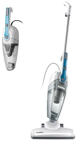 Eureka Blaze Stick Vacuum Cleaner, 3-in-1 Small Vacuum for Home, Aqua Blue