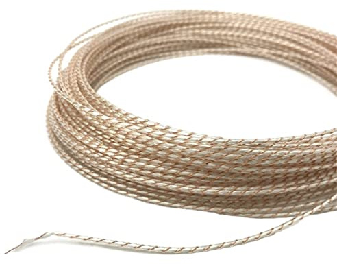 Styire Warmhaltekabel Elektrische Heizung DIY Beheizter Blansket-Lenkrad-Heizdraht, 5 V 12 V 24 V 36 V 48 V Heizkabel Heizung Langlebig (Size : 10 Meters, Color : 3 Ohm)