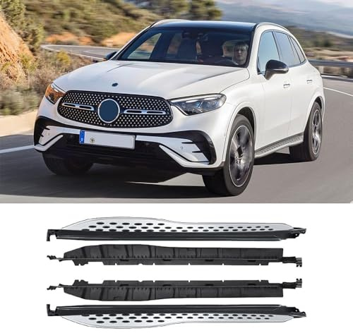 SureRekS 2-teiliges Set Auto-Trittbretter für Mercedes Benz GLC X254 2023 2024,Seitenschweller und Seitenleisten, Auto-Seitenschweller, kompatibel mit Außenzubehör
