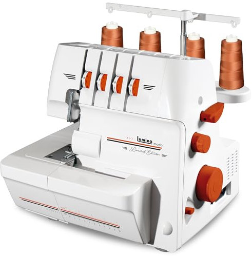 Lumina Moda Overlock Overlock-Nähmaschine, 4 Fäden