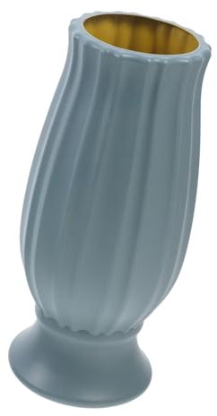 IMIKEYA Jarrón para Tumba Cementerio Decoración Conmemorativa Porta Flores Artificiales