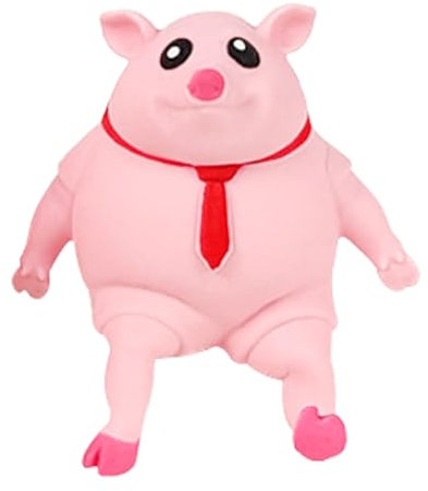 Schwein Stressspielzeug, Schweine Quetschspielzeug, Nettes Schwein Stress Spielzeug, Kreatives Dekompressions Piggy, Stressspielzeug Schwein, Anti Stress Spielzeug für Erwachsene und Kinder