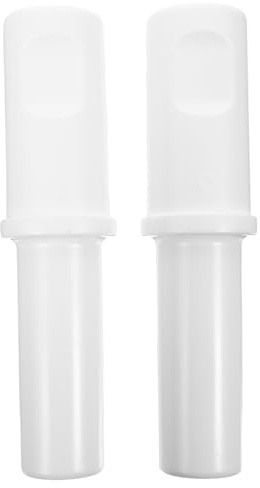 Fleischwolf Stößel aus Kunststoff, 200mm, 2 Stück für Fleischwolf | H-form, Weißes Zubehörteil, Ergonomische Handhabung, Passend für Haushaltsküchen und Lebensmittelbetriebe