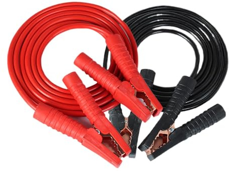 Cables de puente de camión, cables de puente Emergencias Alambres de | 13 pies Batería Automotive Booster Wires 2000a con estuche de transporte para el automóvil de arranque usando herramie