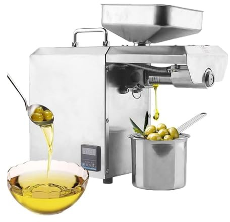 Pressa Olio Automatica - Per Oliva, Sesamo, Arachidi - Vite Automatica, Uso Domestico(A)