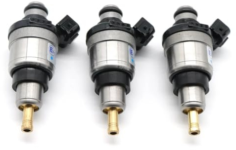 Conector Inyector Boquilla de inyector de combustible para coche compatible con GLP/GNC clase 2 110R000020 67R010092 67R 010092 110R 000020(3pcs)