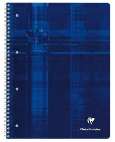 Clairefontaine 68225C Collegeblock A4, Liniert Mit Rand, Pack, 80 Blatt, Farbig Sortie