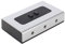 2 PORT 3.5mm STEREO Manual Switch Box AUX Audio Speaker selector(Wall Mount Hole Built-in, wall or table available)