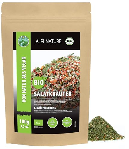 Alpi Nature Salladskrydda BIO 100g, Salladsörter och Kryddor, Ekologiska Salads Krydda