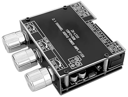 DollaTek Bluetooth Audio Amplifier Board 2.1Channel 15W+15W+30W BT 5.1 Wireless Subwoofer Digital Audio Power Amplifier Module LT22