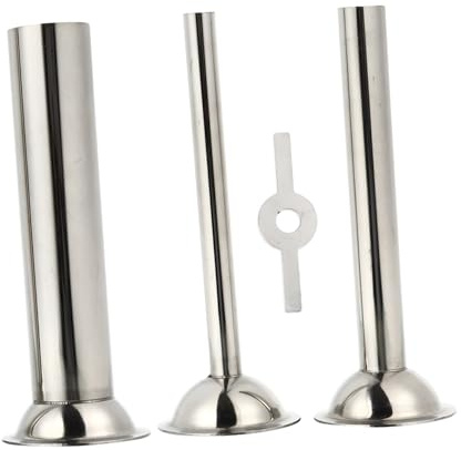 Zerodeko Tubes de Remplissage de 55mm pour et 25mm de 14mm 19mm de Fabrication de Saucisses Outils en Acier Inoxydable Machine à Saucisson Domestique