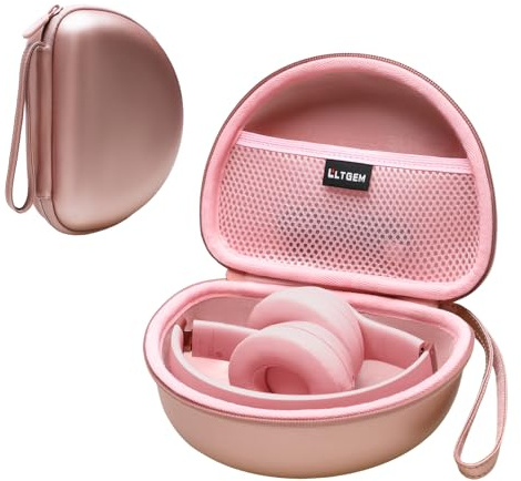 Case for Beats Studio Pro/Solo 4/Studio3/Solo3 Headphone Rose Gold | Hard Carrying Travel Case for Beats Studio Pro/Solo 4/Studio3/Solo3 Wireless Headphone
