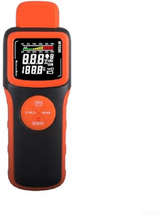 Igrometro digitale per legno, senza pin e senza pin, test affidabili, ampia copertura di specie