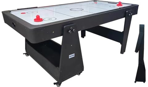 TopTable Airhockey Easy Mobile blau-weiß 6.5ft - Airhockey Klappbar