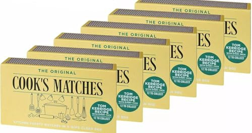 Cook's Safety Matches, Pack of 6