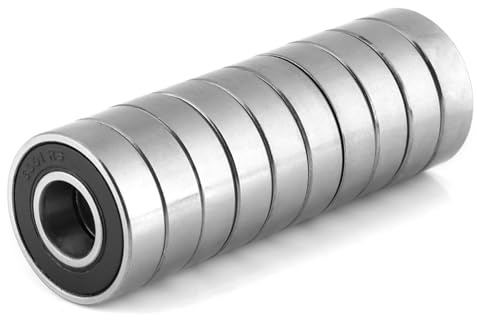 KIMISS Multi-Gebrauch-Gummi-Gummi-Kugel-Kugellager, 10 X 28 X 8 Mm