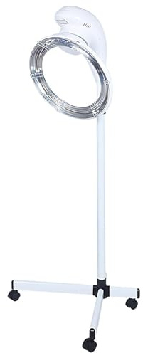 Calentador de Cabello Profesional & Procesador de Color, Secador con Campana 950W, Altura Regulable 134-173 cm, Temporizador 0-60 Minutos, Ideal para Salones de Belleza