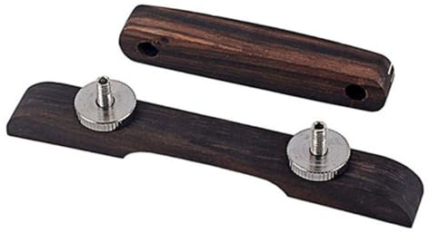EPIGEIST Puente de Guitarra Altura Ajustable Fácil de Usar y Transportar Color Café para Mandolina de 4 Cuerdas