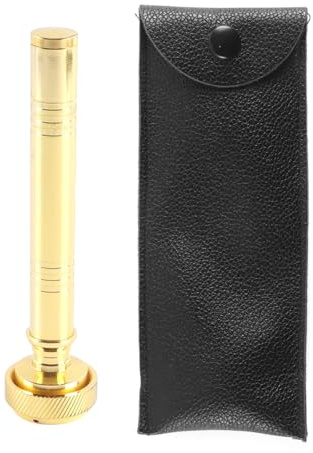 Teron Holy Water Sprinkler, Liquid Dispenser Religious Sprinkler, for Clergy Religious People (Gold)