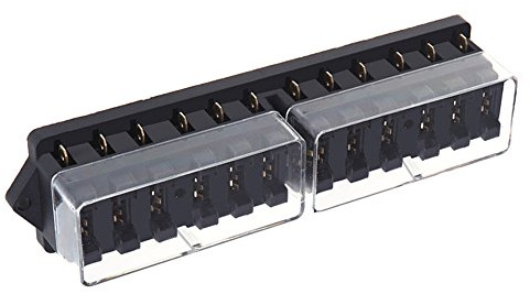 EE Support 12 Compartiment de sécurité – Porte fusible ATO ATC 12 V 24 V Voiture Ø68 Lin je d'Boîte de sécurité