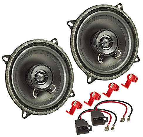 tomzz Audio 4045-008 TA13.0-Pro Kit de instalación de Altavoces Compatible con Renault Clio Scenic Megane Laguna Sistema coaxial de 130 mm