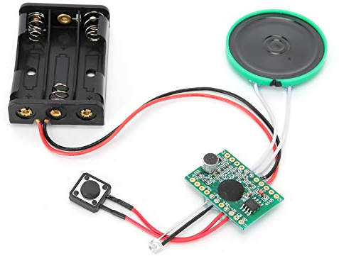 Aufnahmemodul Wiederholbarer Voice Sound Recording Chip mit Lichtsensor für DIY Card Toy
