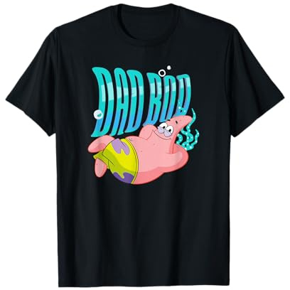 SpongeBob SquarePants Patrick Star Dad Bod Vatertag T-Shirt