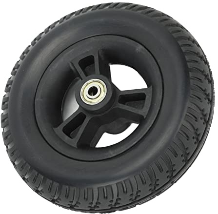 Rollstuhl Vorderrad, 17,8cm Rutschfest Solide PU Ersatzrollen | Radersatz für Rollstühle Universell für Rollen Räder Gehhilfen Zubehör