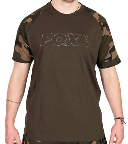 Fox Khaki/Camo Outline T-Shirt - Angelshirt