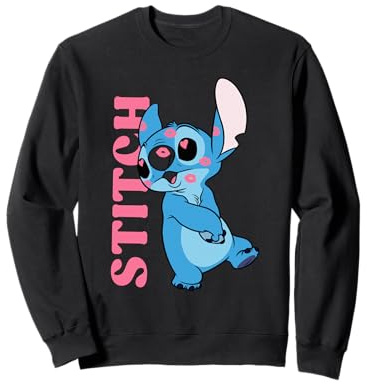 Disney Lilo & Stitch Covered in Kisses Sweatshirt