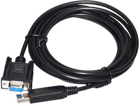 CONVERTISSEUR Industriel RS232C vers USB D-SUB 9 Broches DB9 Femelle Adaptateur CÂBLE SÉRIE Null Modem 2TXD 3RXD / 2RXD 3TXD(3.6M,Null Modem PINOUT 1)