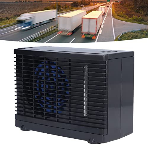 Portable Air Conditioners, Portable Evaporative Air Cooler, Mini Air Conditioning Fan Silent Portable Evaporative Cooler with Water Tank for Car Home 12V