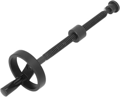Vise Screw, T20 Adjustable Workbench Vise Screw, Steel Main Bench Screw with 100mm Handwheel, Effective Stroke 220-350mm, DIY Vise Tool for Woodworking (220mm)