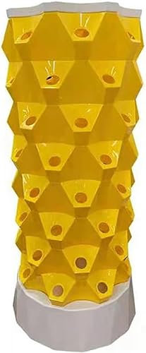 ABNNHK Torre idroponica, Sistema di Coltivazione idroponica, Sistema di Coltivazione acquaponica, Kit di Coltivazione aeroponica per Frutta e Verdura con Pompa di idratazione, Timer, adat