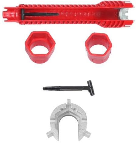 GMBYLBY Versatilità Lavabo Chiave Bagno Sanitario Strumento di Installazione Per Semplice Rubinetto E Manutenzione Narghilè Bagno