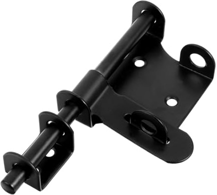 DINHEAROM Stainless Steel Deadbolt Latch Lock for Internal Door Mortice Latch Garage Lock Long Throw
